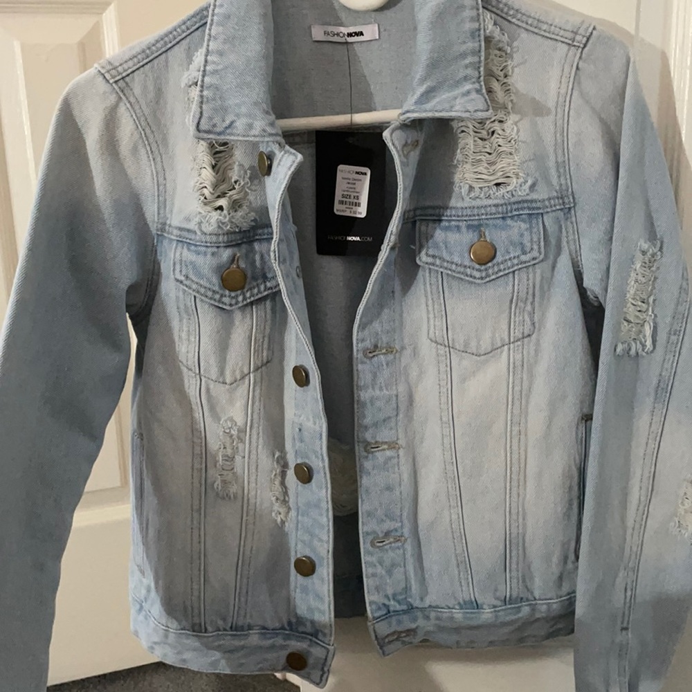 fashion nova jean jacket